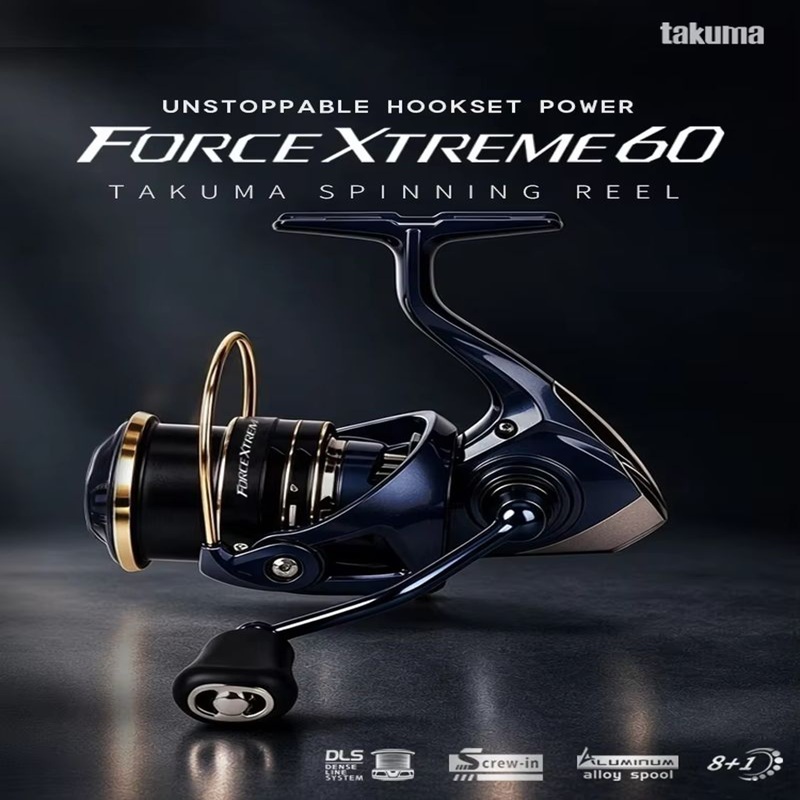 Fishing Boat Steering Wheel - TAKUMA FX60 – standardowa kołowrotka spinningowa,