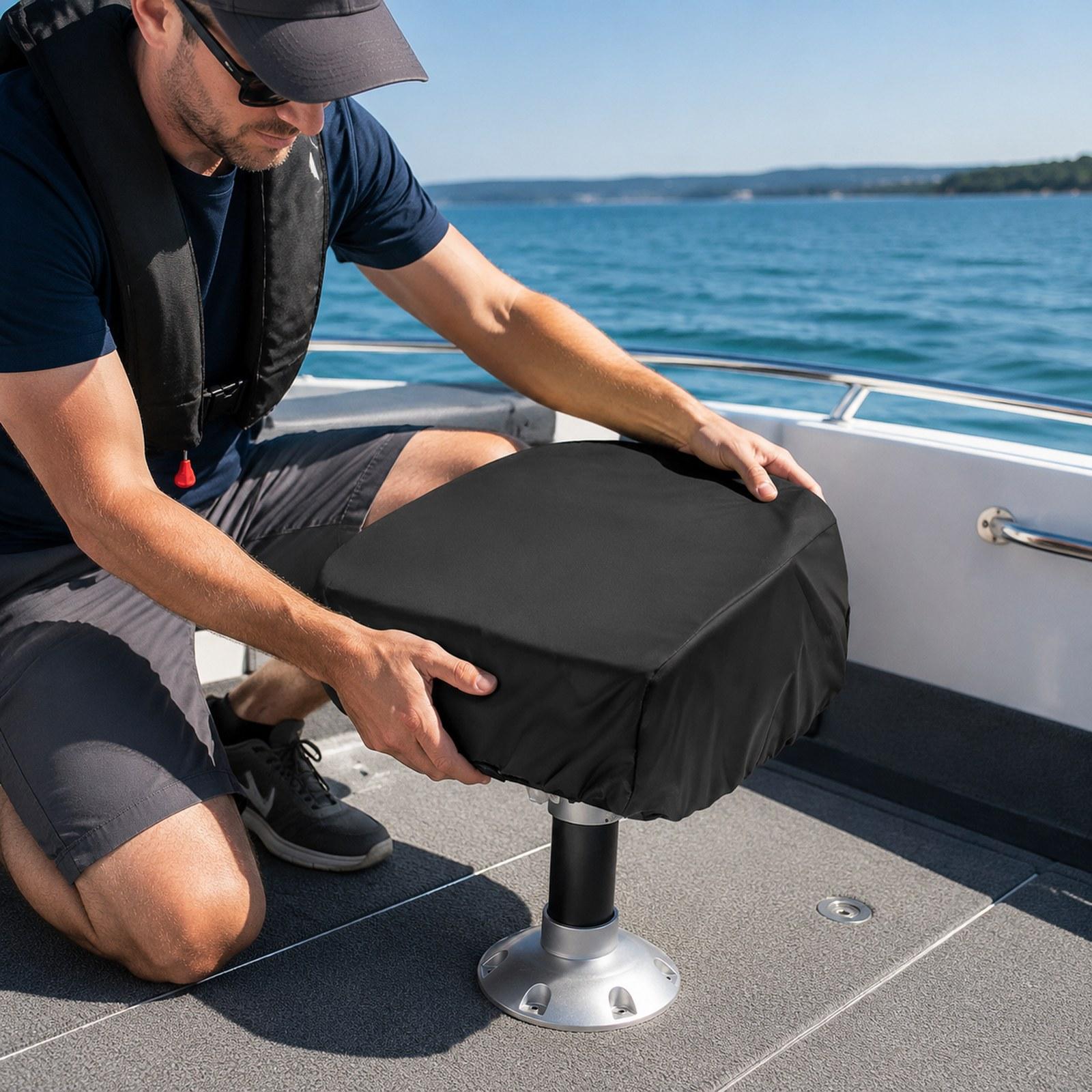 Wodoodporne składane pokrowce  – Fishing Boat Seat recenzja i cena