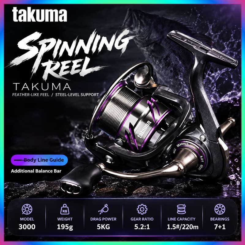 Takuma Lingxi 3000s – lekka ko – Fishing Boat Steering Wheel recenzja i cena